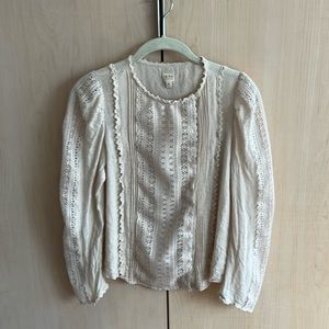 Rebecca Taylor lace blouse